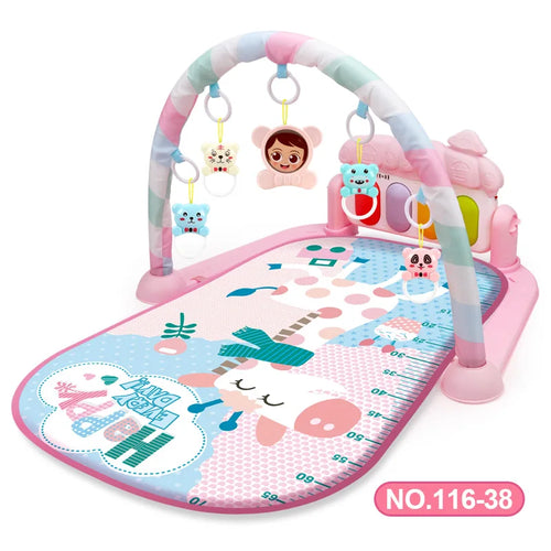 Baby Activity Gym Play Mat Musical Rack